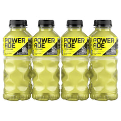 POWERADE Sports Drink, Lemon Lime Electrolyte Drink, 20 Oz (8 Pk) | Sport Beverage Enhanced with Electrolytes | 50% More Electrolytes vs. the Leading Sports Drink (per 12oz serving)*